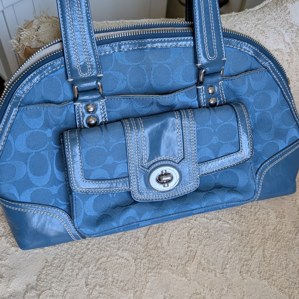 Blue Coach Women's Bag